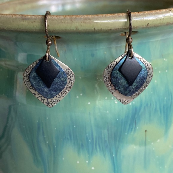 Layered Drop Earrings - Picture 1 of 3